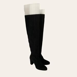 Donald Pliner NEW Joan Suede Thigh High Heel Boots Size 7.5